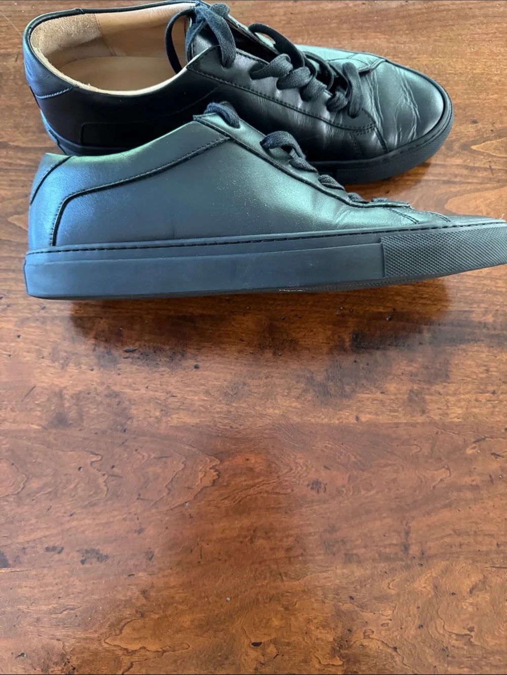 Koio Capri Black Leather Men's Sneaker